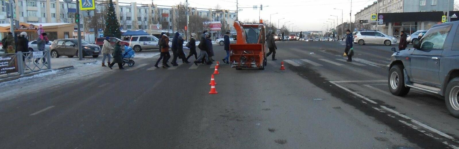 В Петропавловске шнекоротор сбил на «зебре» пенсионера